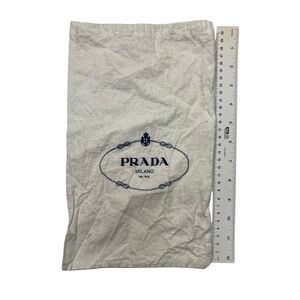 Prada Milano Logo Dust Bag